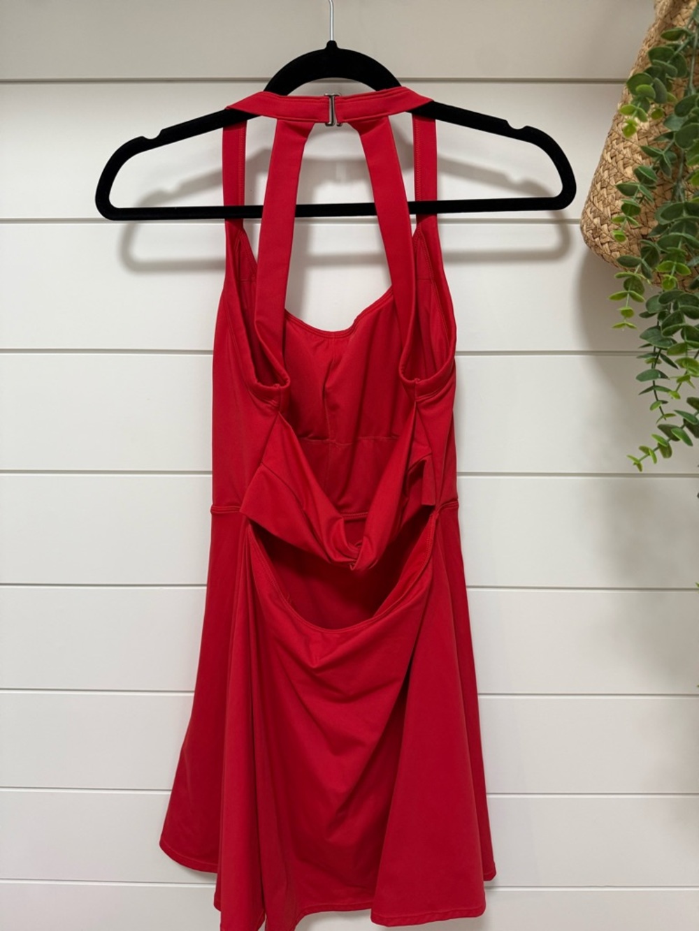 HALARA Red Athletic Tank Dress NWOT - Picture 3 of 3